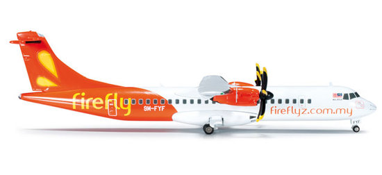 Das Flugzeug ATR-72-500 Firefly